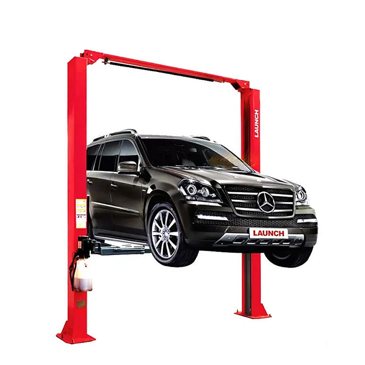 CE Certified TLT240SC Lift Economical Double Hydraulic Cylinders Safely Fixed Gantry Type Two-Post Design