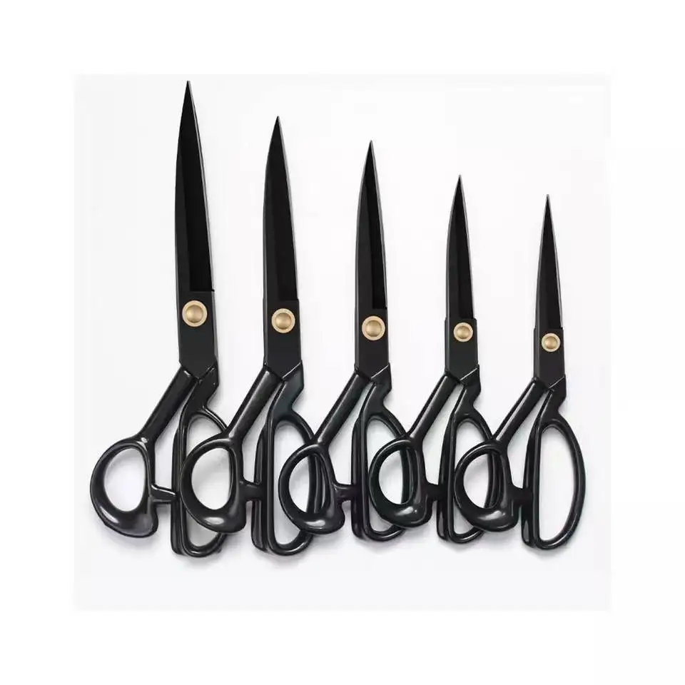 11 Inch Heavy Duty Tailor Shears Black Blade Professional Tailor Scissors For Dressmaker Sewing Fabric