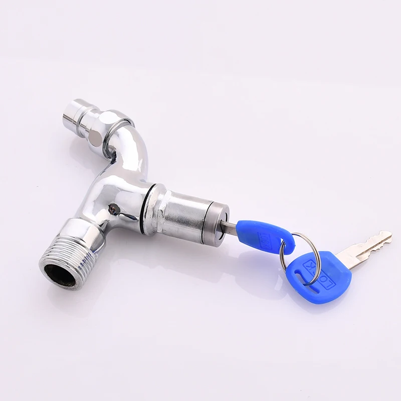 China Single Cold Bib Taps Faucet with Zinc Chrome Finish Online Shop Bathroom Bidet Application