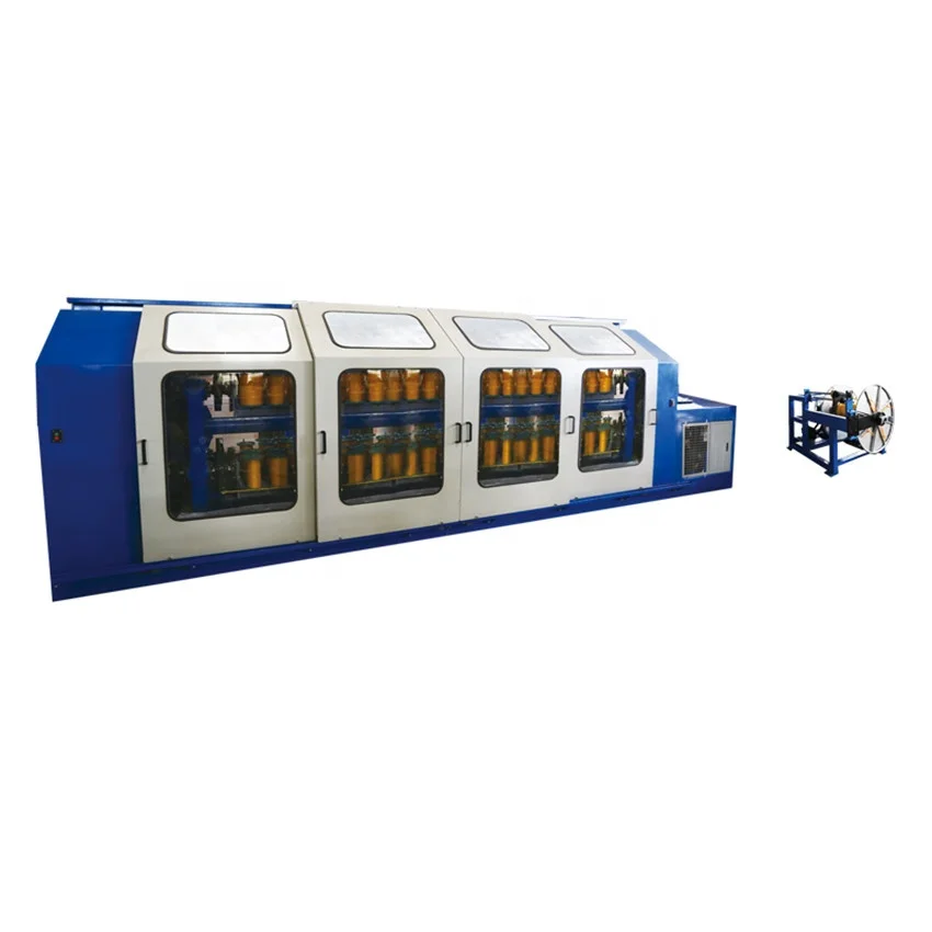 4-10mm endless winding 4 strands with core Twisted PP jute rope machines used for elevator cable core