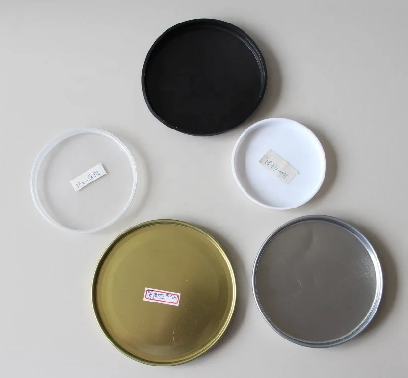 
Plastic Lids / Metal Lids Plugs for Paper Tube / Tin Cans 