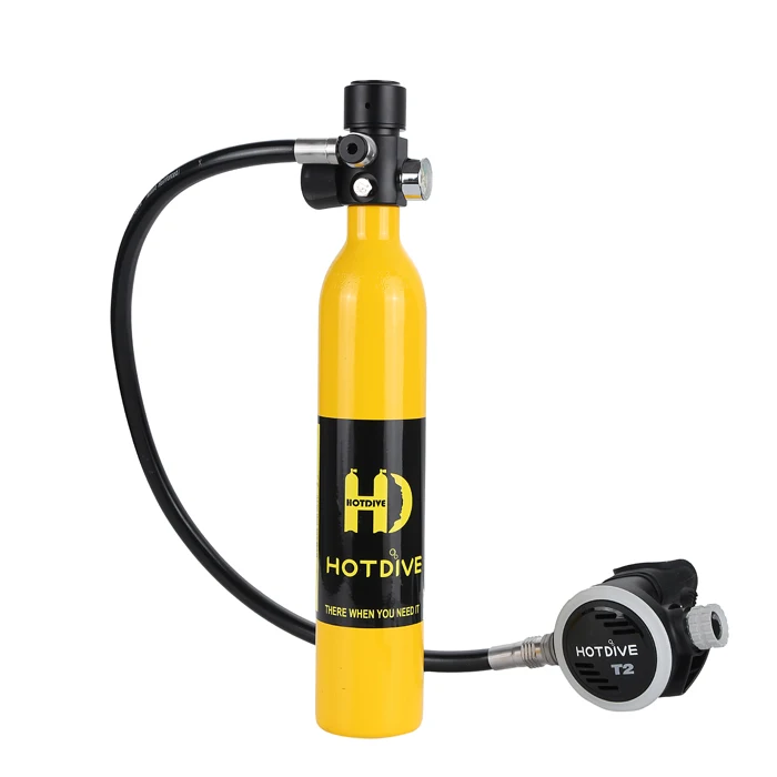 HOTDIVE T10-O портативный небольшой цилиндр для подводного плавания оборудование 0 5 л резервуар высокого давления