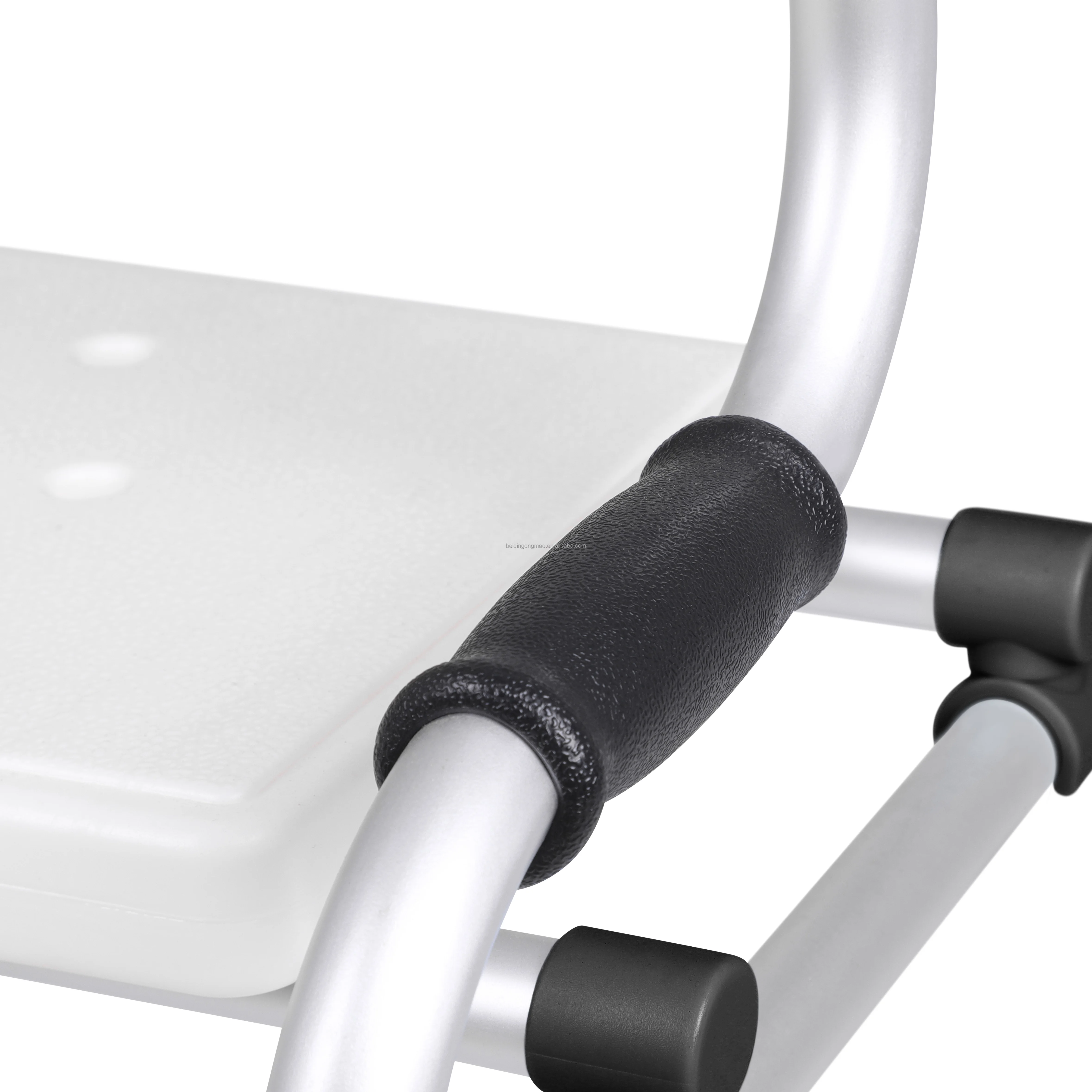 Rehabilitation Rollator Adjustable Anti Backfall Lower Limb Training Walking Stand Steel Walker Aid for Disabled Adults