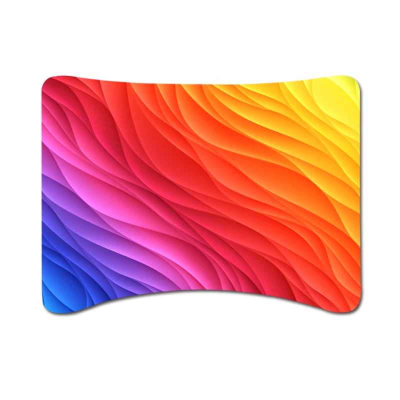 Exhibition Display Curved 8ft Stretch Tension Fabric Backdrop for Trade Show