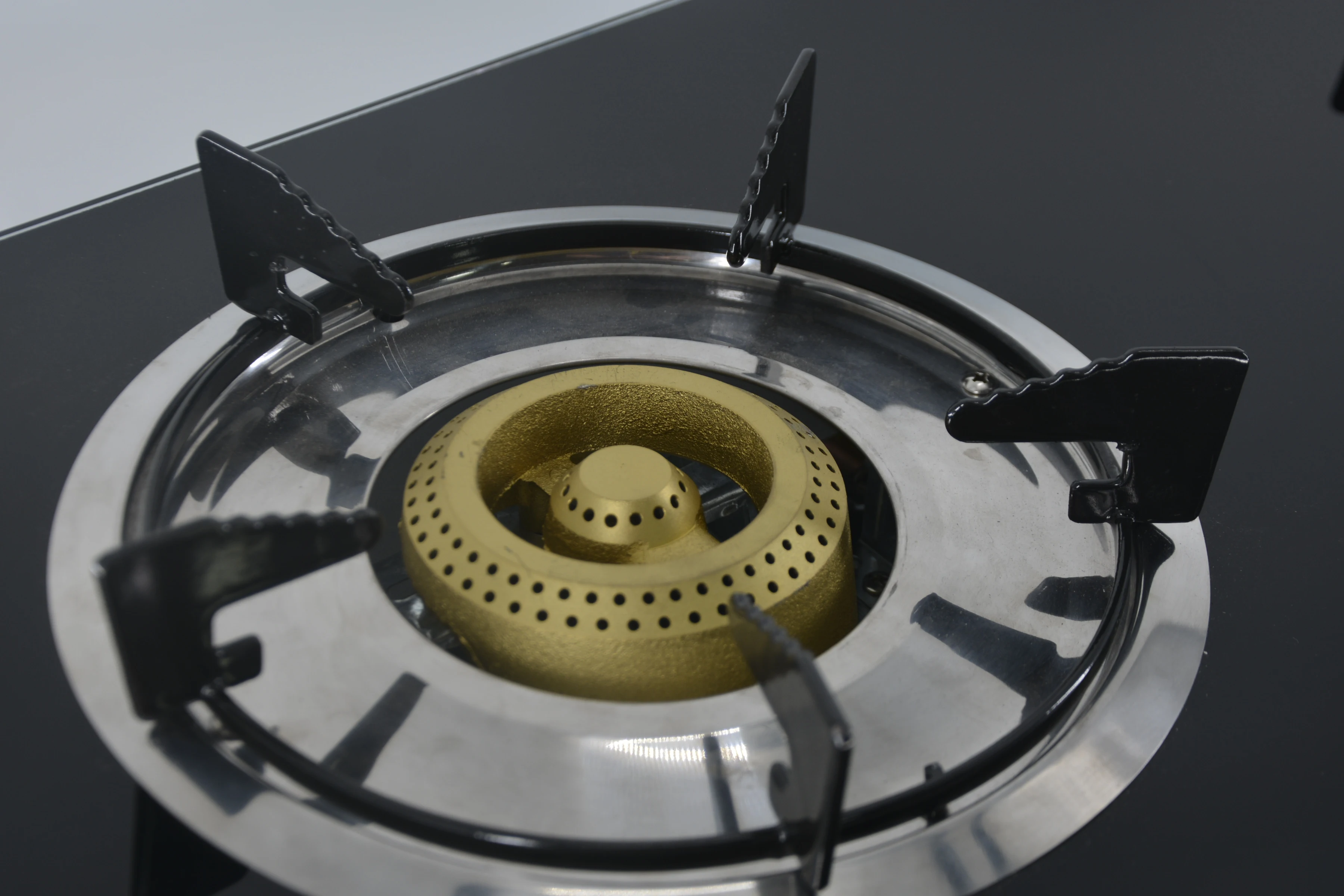 Tempered glass 2 burner liquefied household flameout protection Built-in built-in gas stove