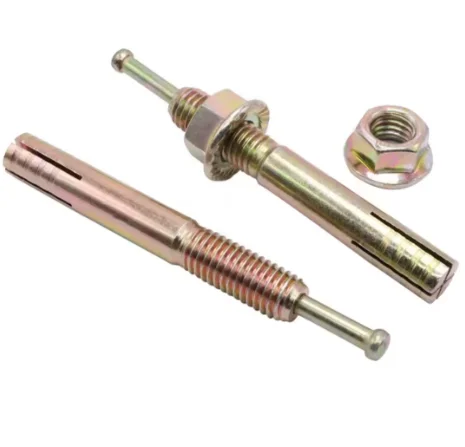 Other fasteners with low-cost expansion bolts pass through drywall anchor bolts