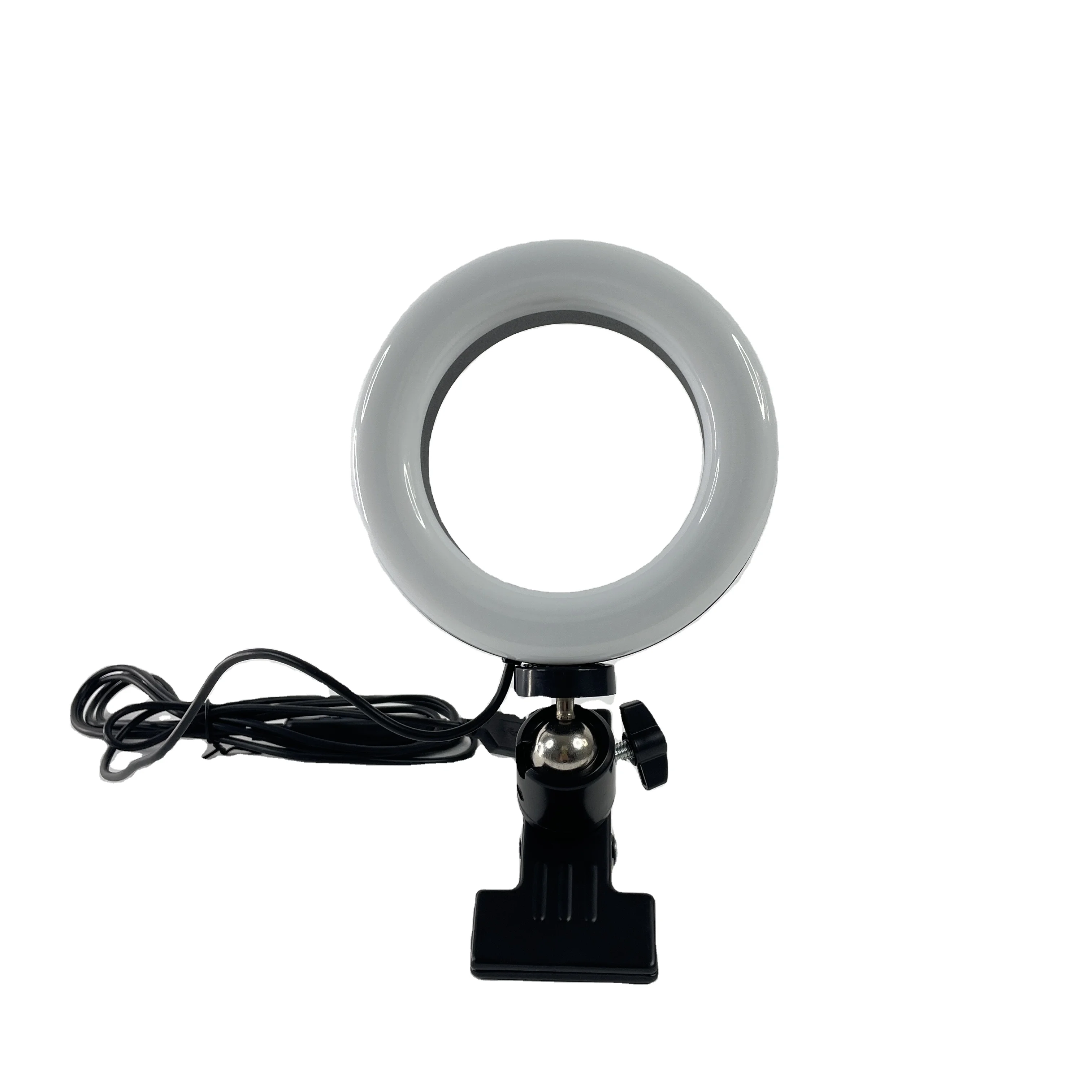 4.5 Inch Desktop Fixed Led Beauty Ring Fill Light Vibrato Selfie Beauty Fill Light