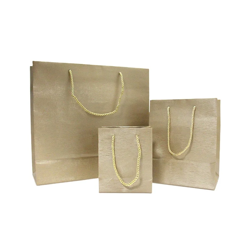 High-end Factory custom paper bag with your logo wholesale recyclable shopping clothing bag shoes bag with handle