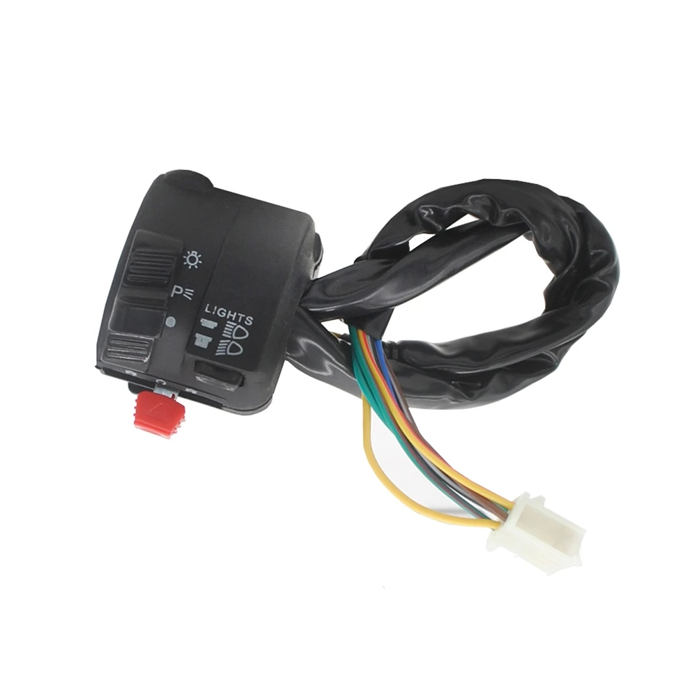 4 Function 9 Wires Left Handlebar Switch For 125CC 150CC 200CC 250CC Chinese ATV 4 Wheeler Taotao Sunl