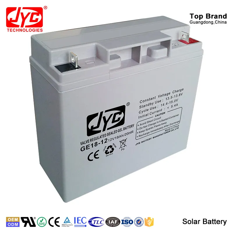 12v 18ah sealed lead acid battery for ups