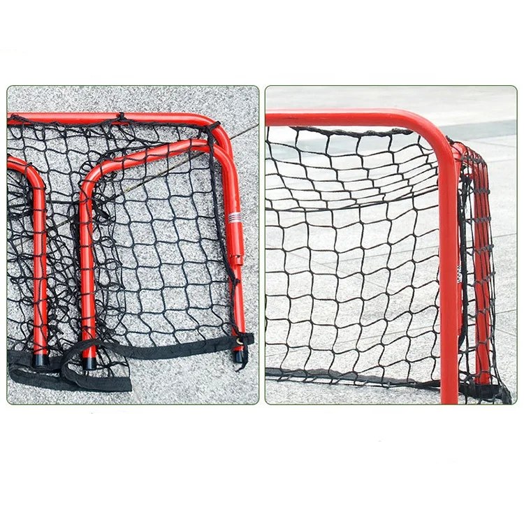 Высококачественная Складная портативная подразмерная гола для хоккея с шайбой
