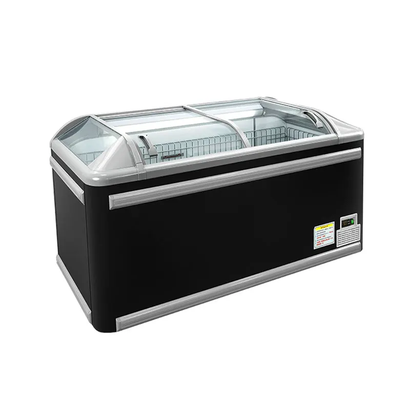 Hot sales Island Freezer Chest Freezer Supermarket Ice Cream Chest factory price
