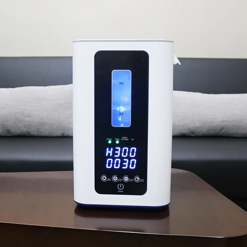 Home Medical Equipment Hydrogen Generator 99.99% H2 purity 300ml/min to 900ml/min AC110V/220V exporting to Middle East