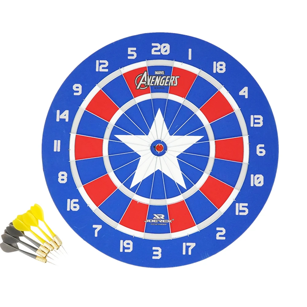 
MARVEL CAPTAIN AMERICAN 18' adult DARTBOARD Entertainment home darts board set 