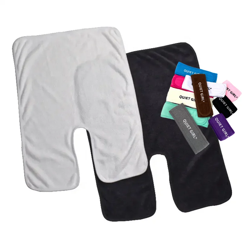 Логотип на заказ новые полотенца из микрофибры для спа-салфетки ухода за лицом многоразовые махровые