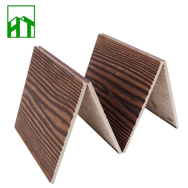
Guangxi high quality fiber cement lightweight exterior log siding wholesale 