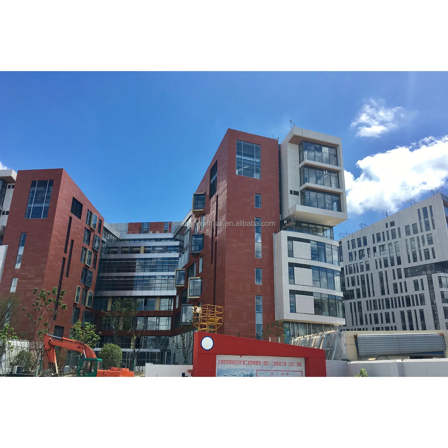 Various type curtain wall manufactured ceramic terracotta facade panel terracotta panel