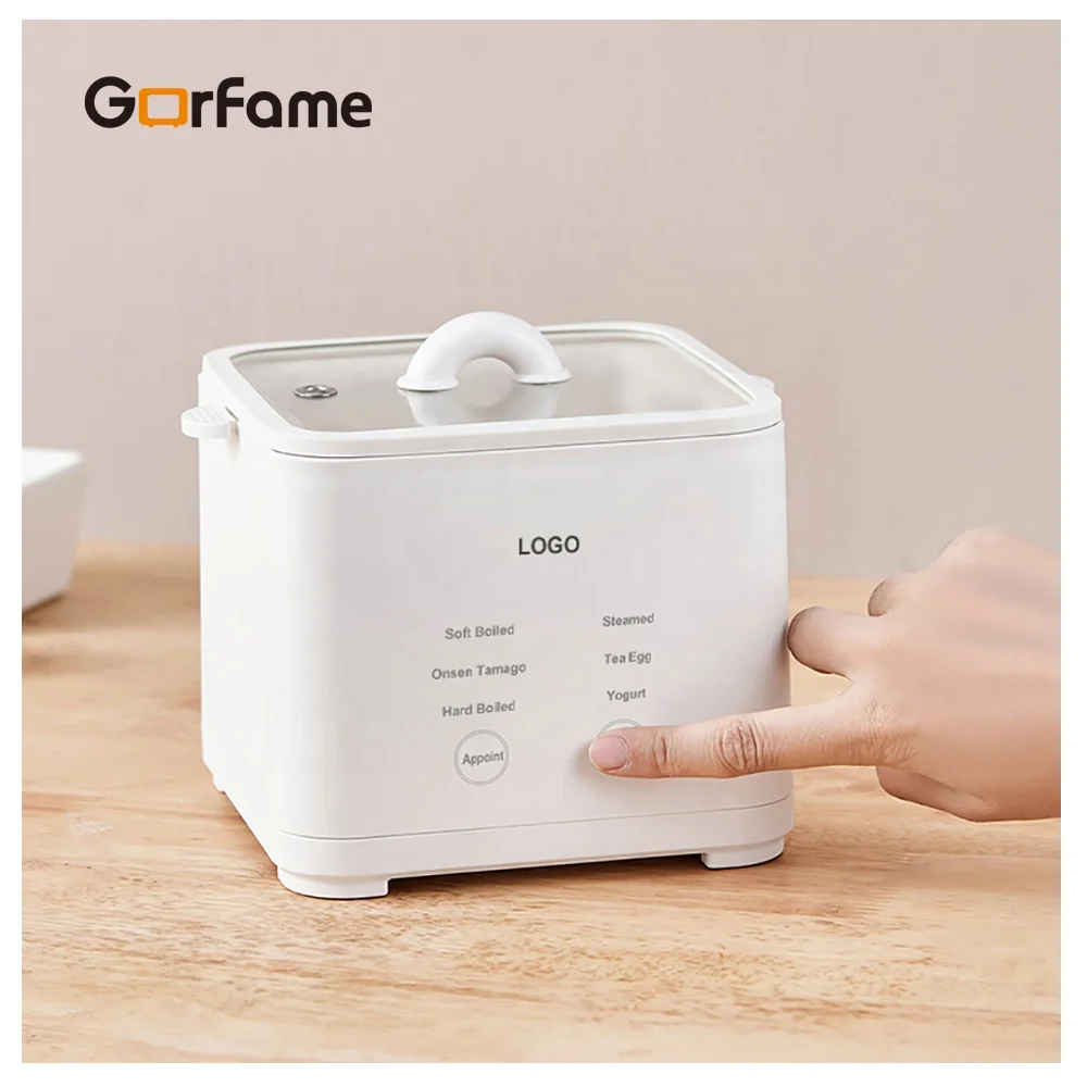 Latest Hot Sell Household Rapid Cooking Top visualization cover Multiple Preset Functions Digital Egg Cooker