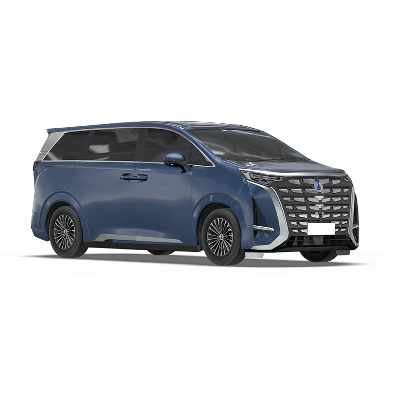 Лучшая цена 2023 DENZA d9 EV Plug-in 1 5 турбо 7 мест MPV FWD 4WD Роскошные бензиновые автомобили новая энергия недорогой автомобиль byd denza