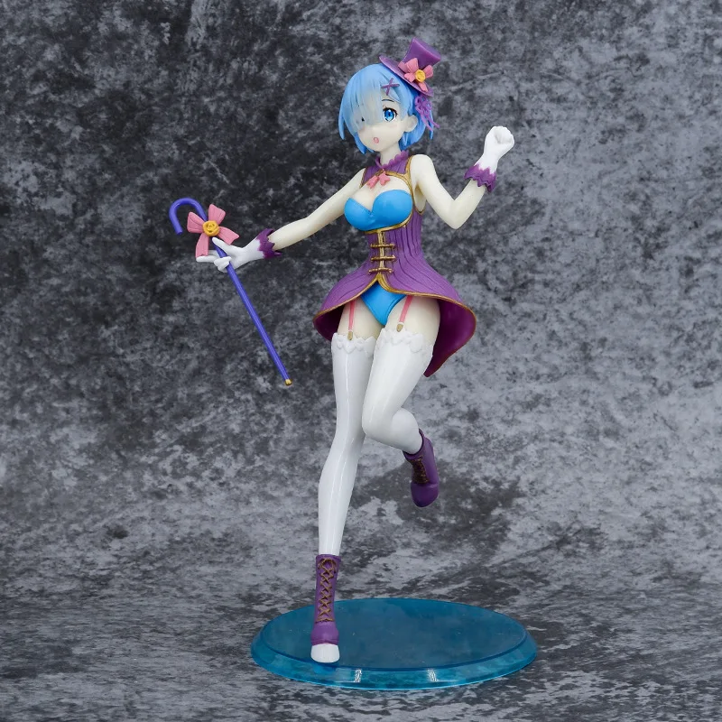 Different world life from scratch Rem Magician Rem Swimsuit box hand model  anime action figure
