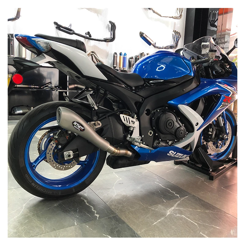 Universal 60mm Modified Motorcycle Exhaust Pipe GP DB Killer Escape Slip on Muffler For YZF R1 R3 R6 CBR500 Z800 XJ6 Mt07 CB400