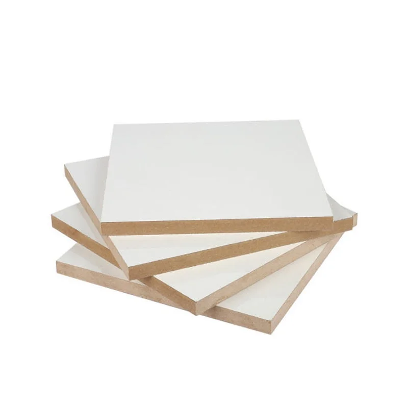 2100x2800mm  double sides Laminated white melamine MDF for doors 5mm 8mm 9mm