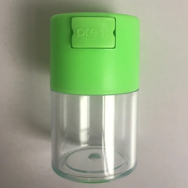 
cheap new style 0.06L mini plastic pills airtight canister 