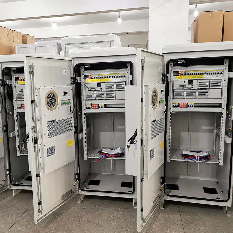 China Manufacturers Customized Outdoor Telecom Street Cabinet Electrical Enclosure and Equipment Storage Cabinets with AC