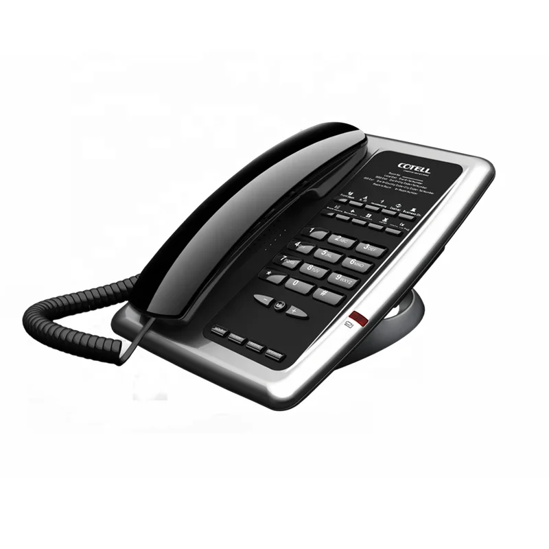 Cotell Fuego Series FG1088A Corded Telephones Room Desk Fixed Business Landline Phone For Office Home Hotel