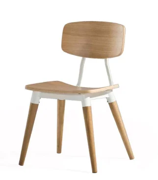 American Model Restaurant Furniture Coffee Shop Chairs Wooden Legs Copine Chair