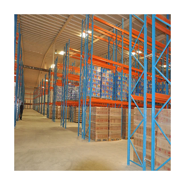 Сверхпрочная стойка Промышленный Склад металлическая система стеллажей для поддонов
