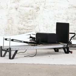 Factory price gym fitness studio equipment balance body yoga exercise 5 sets wooden pilates reformer