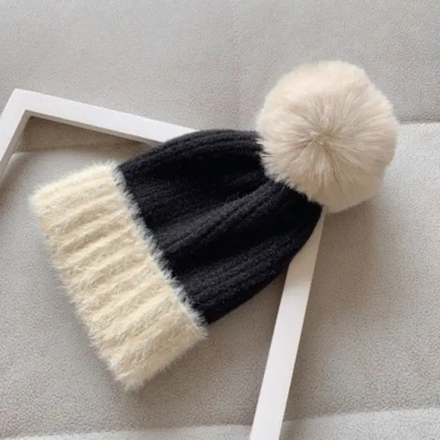 Wholesale Winter Knitted Hat Beanie Hats Personalised Custom Adult Embroidery Winter Hat