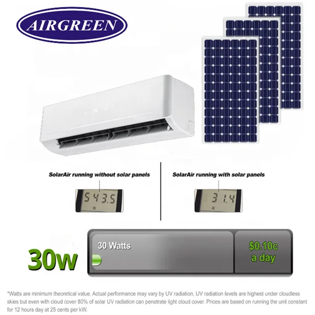 French on grid HYBRID 12000BTU 18000 BTU solaires prix climatiseur solaire prix solar AIR CONDITIONER AIR CONDITIONING