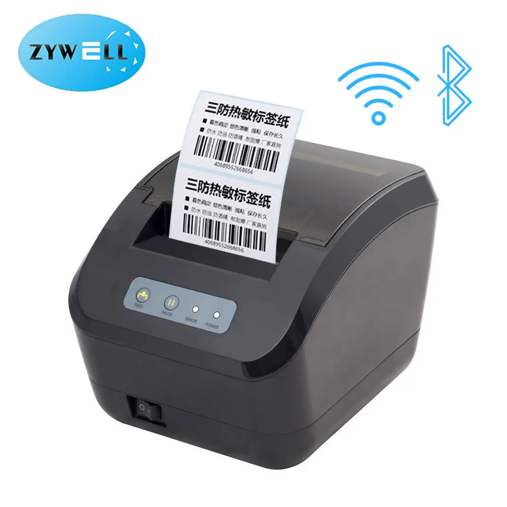 Профессиональный производитель zywell ZY609 80 мм тэрмічны прынтэр Этикетировочная машина Принтер