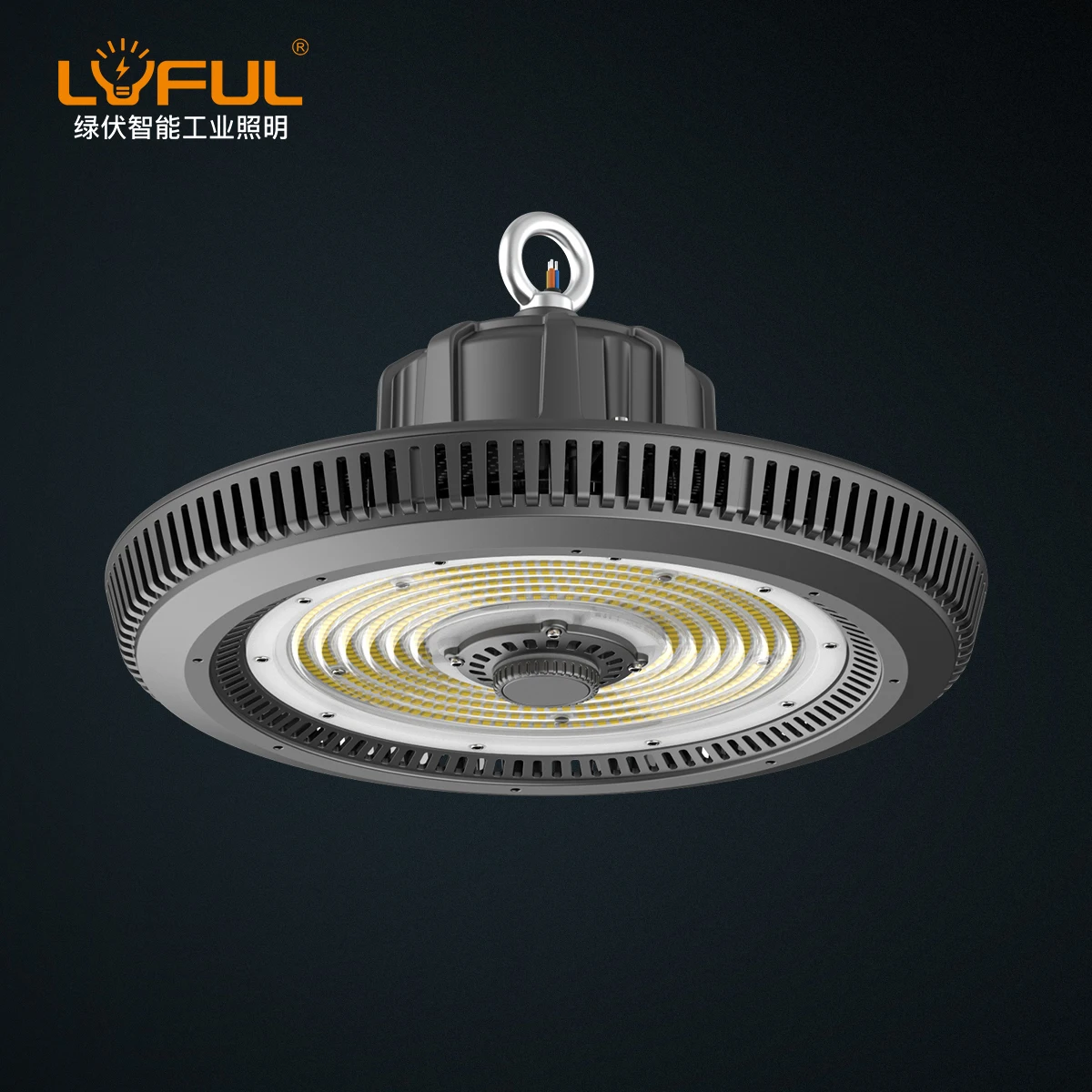 Tuya smart app remote control UFO high bay light 100W 150W Wi-Fi BT Mesh Bluetooth connect working