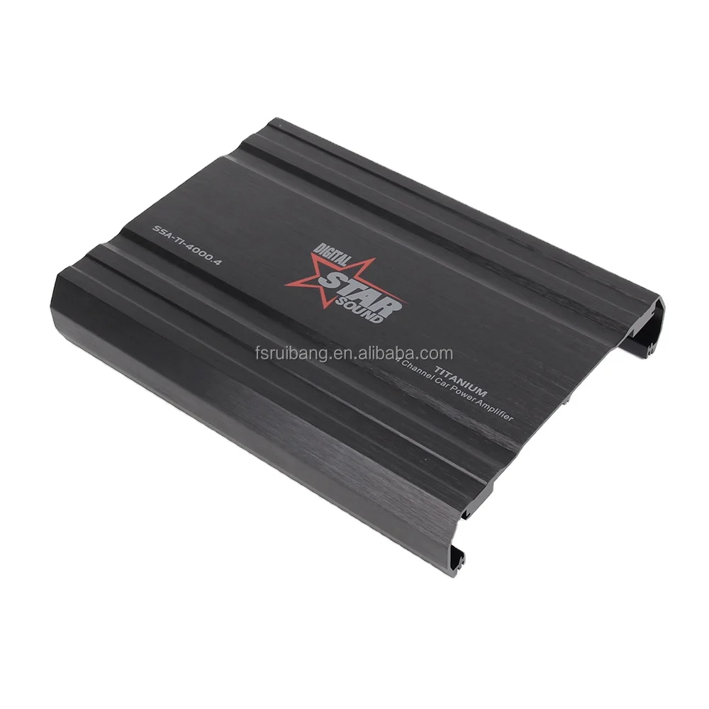 Factory custom extrusion amplifier enclosure