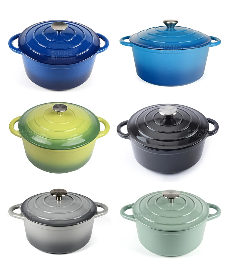 Heavy Duty Cast Iron Dutch Oven Enameled Cast Iron Cookware Set Dutch Oven Cast Iron Casserole Dish