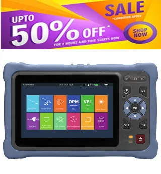 Fiber Optic Power Meter ftth attenuation Tester Tool Kit laser power meter 4 in 1 NK260 OPM/OPM+VFL RJ45