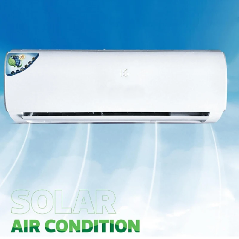 On Grid 9000Btu 12000Btu 18000Btu Airconditioners Wall Mount Solar Air Conditioner For Home
