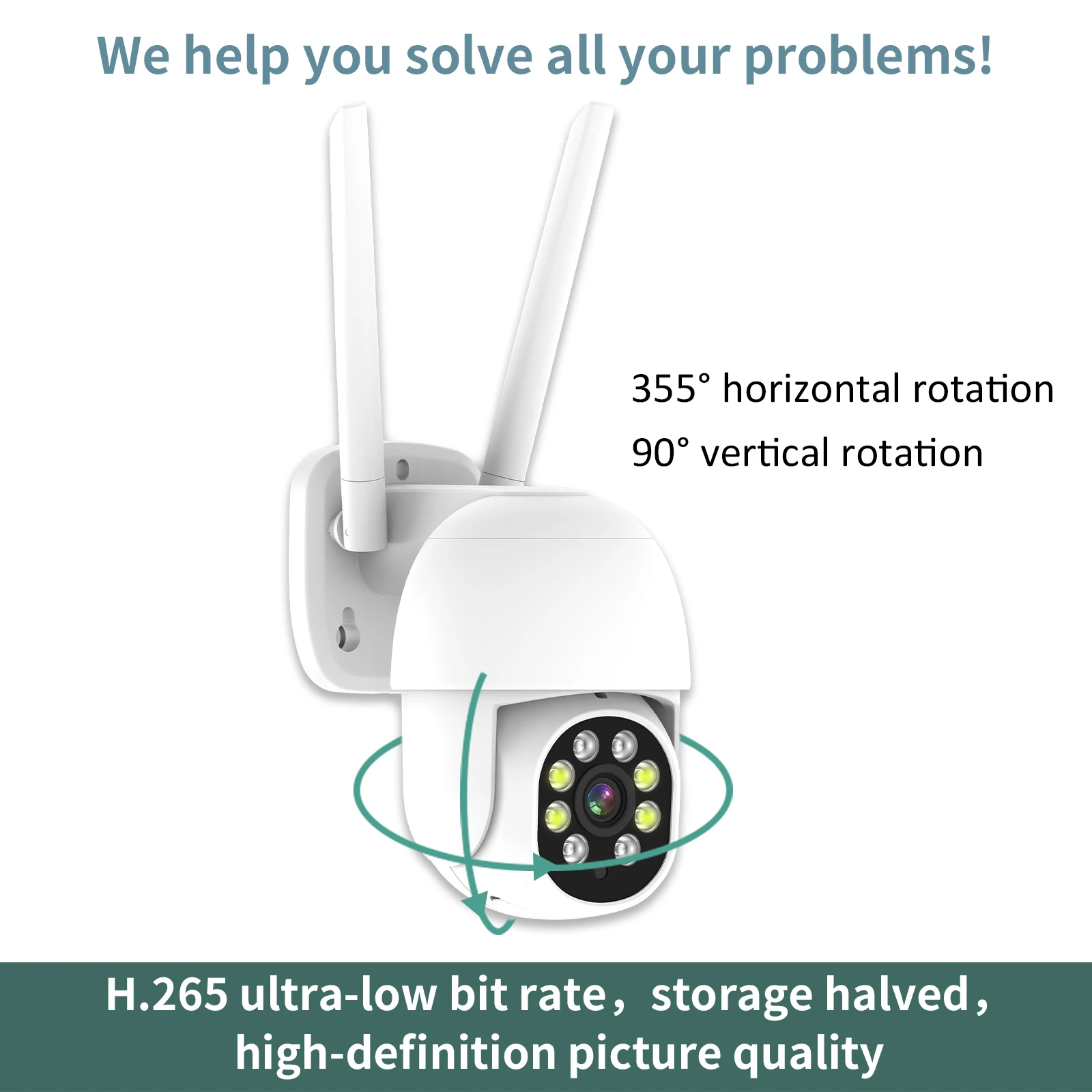 ICSEE 8MP PTZ WIFI Camera Wireless  Outdoor Two Way Audio Dome Security Camera Auto Tracking  Camera Wireless Network