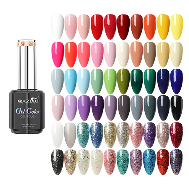 China Factory Manufacturer Nail Stickers Gel Nail Strips Solid Color Nail Wraps Chic Nude