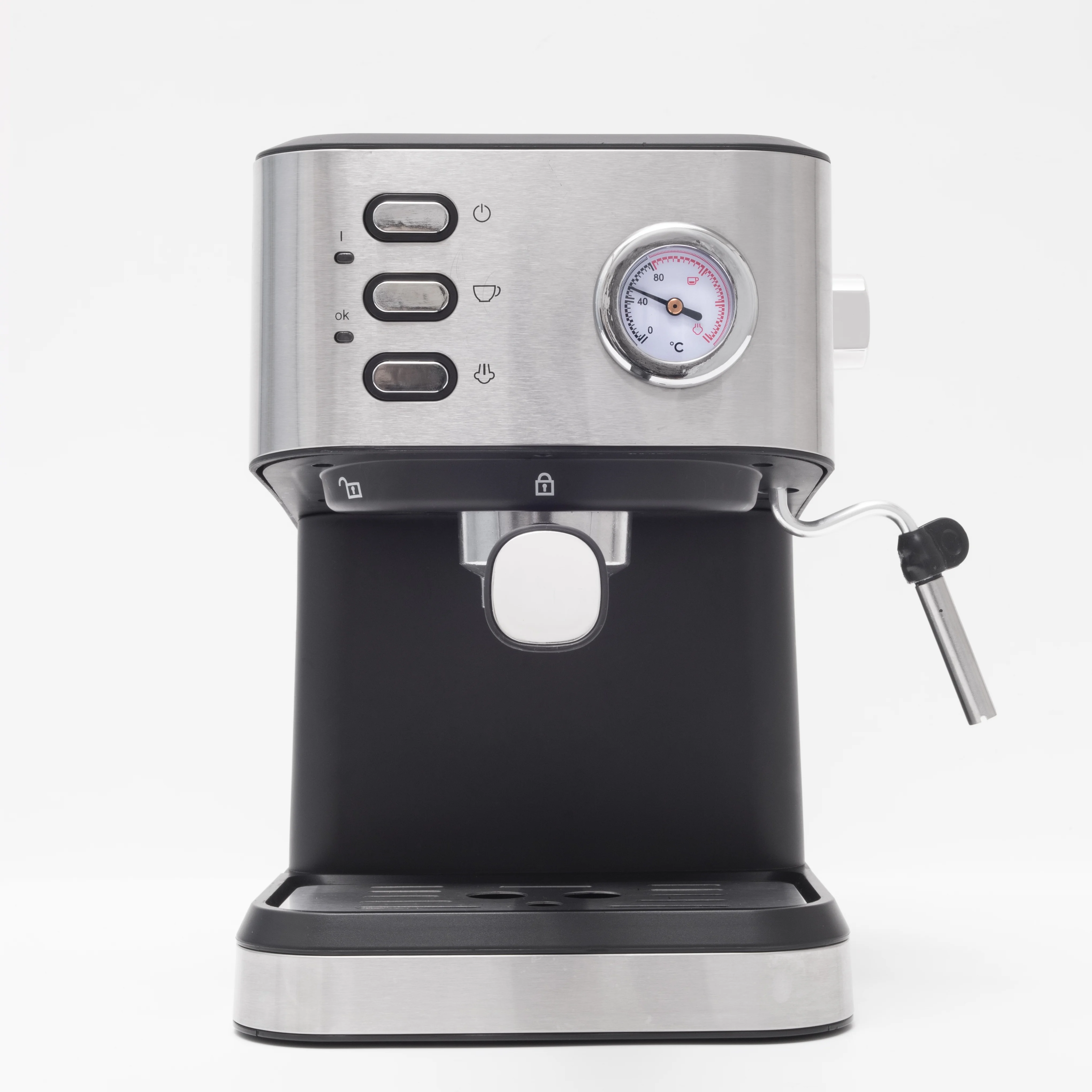 Home use 15 Bar Italian Semi-automatic Coffee Machine Smart Pour Over Espresso Coffee maker