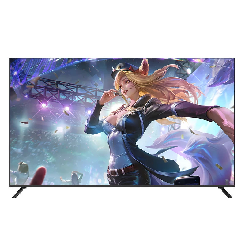 High Contrast Manufacturer Flat Screen Televisions Smart TV 24 32 40 43 50 55 65 85 Inch Wide Viewing Angle Led TV