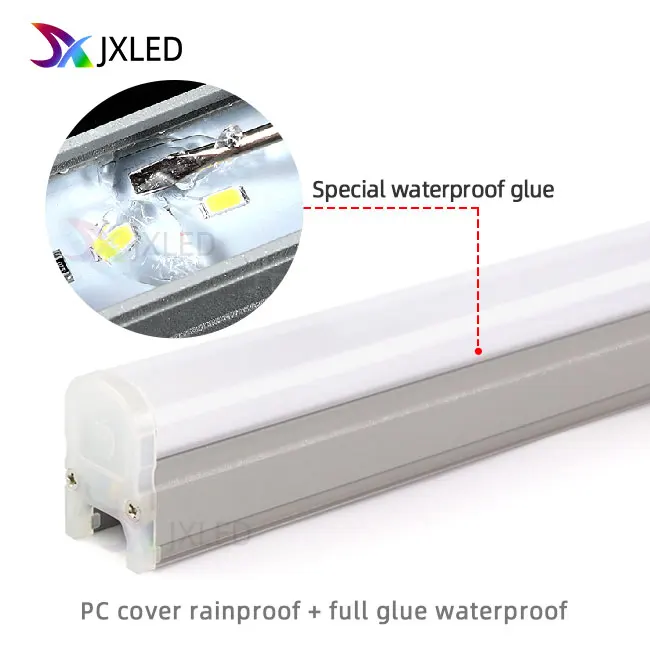 Addressable Led Pixel Tube Light Rgb Linear Advertising Display Building Facade Lighting