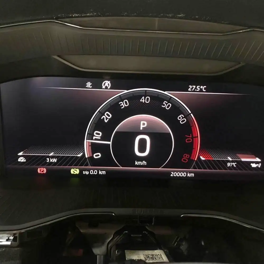  Виртуальная кабина для Skoda Superb ЖК кластер инструментов SKODA SUPERB MQB