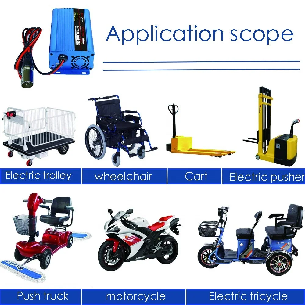 60V 5A lead acid battery charger for electric scooter Ebile rickshaw Motorcycle forklift SLA battery charger