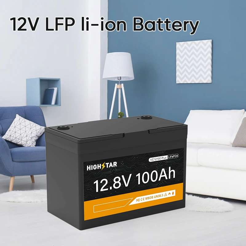 HIGHSTAR 12.8v100ah New Portable Outdoors Container Household Energy Storage Customized Lithium Battery