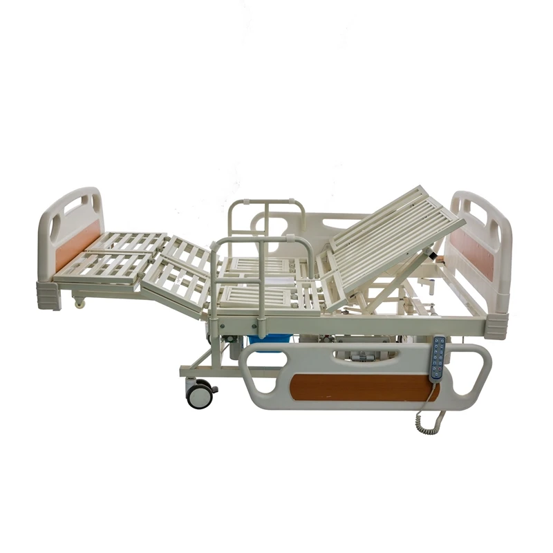 Manufacturers Supply Multi-function Hospital Home Nursing Bed Five Function Medical Electric Hospital Bed