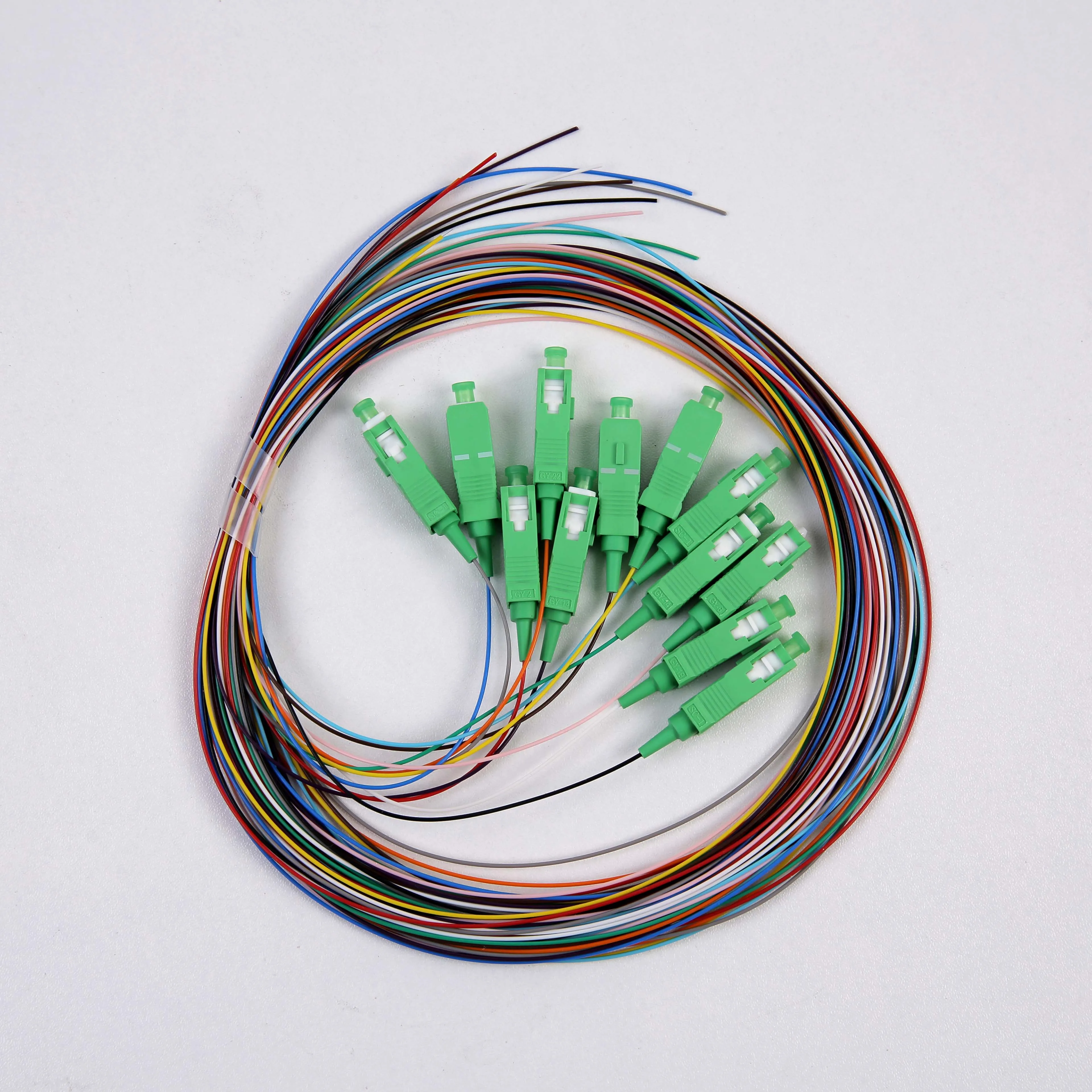 Factory Wholesale 1X2 1X4 1X8 1X16 1X32 1X64 Optical Fiber Sc Apc Upc Connector Steel Tube Type Plc